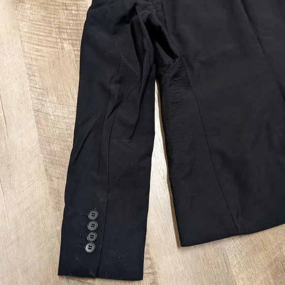 Talbots Black Wool Blend Blazer Jacket - Picture 7 of 14